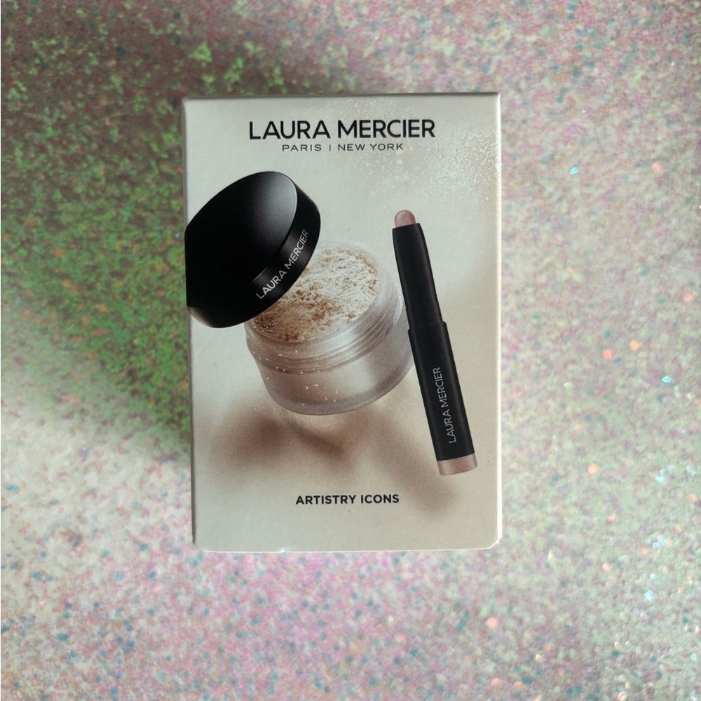 Laura Mercier Artistry Icons Setting Powder & Stick - Black and Cream